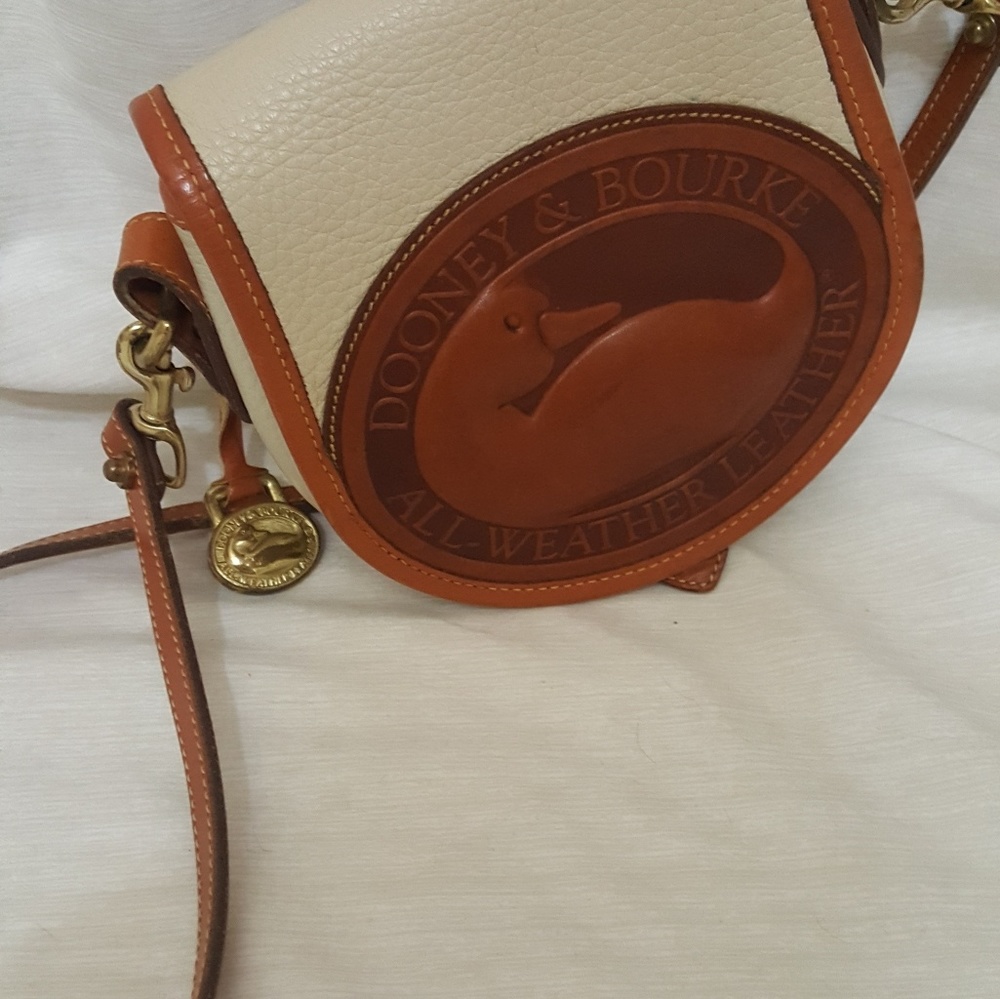 90sY2K Dooney & Bourke All Weather Leather Big Duck - Picture 3 of 6